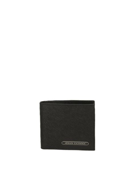 black logo wallet ARMANI EXCHANGE | XM000168AF12702-UC001